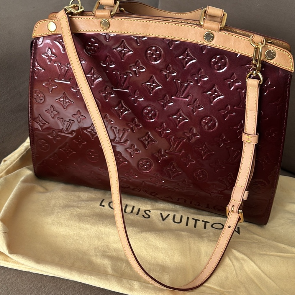 Louis Vuitton Brea GM Rouge Fauviste Vernis - Picture 12 of 15